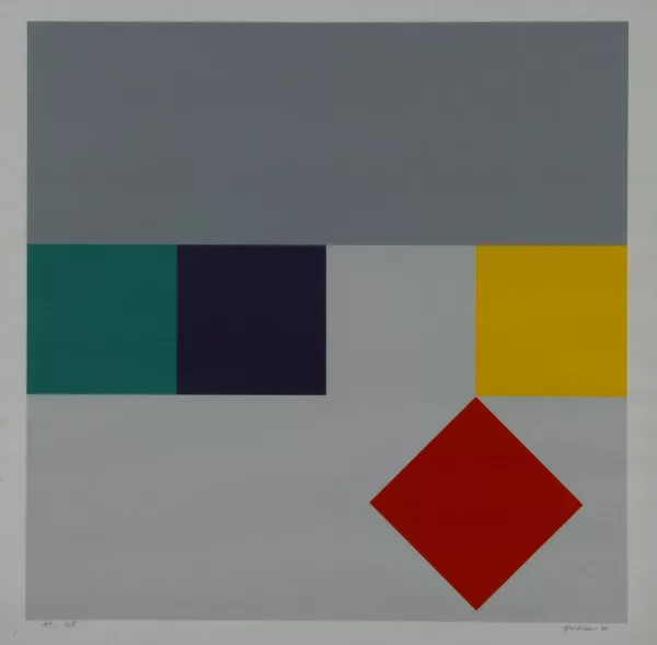 Camille Graeser — Translokation III, 1970
