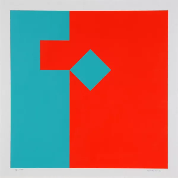 Camille Graeser — 4 Blätter aus "Camille Graeser", 1977