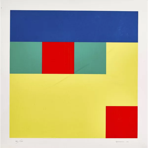 Camille Graeser — "Disloziertes Quadrat".