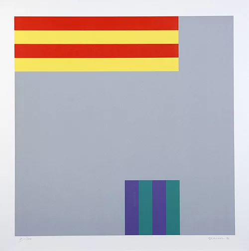 Camille Graeser — Komplementäre Dislokation, 1973