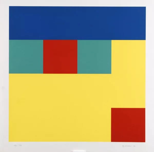 Camille Graeser — Mappe. Dislokationen, 1974