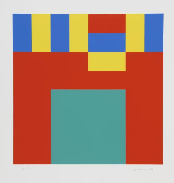 Camille Graeser — Permutation, 1974