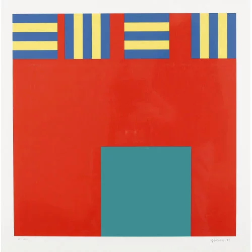 Camille Graeser — Blau + Gelb konform Grün.