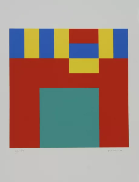 Camille Graeser — Permutation, 1974