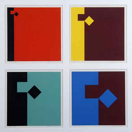 Camille Graeser — Ohne Titel, 1977
