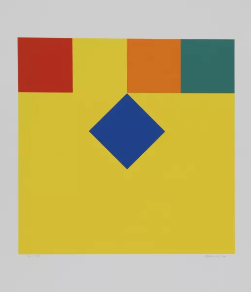 Camille Graeser — Translokation, aus "Zürcher Konkrete", 1970