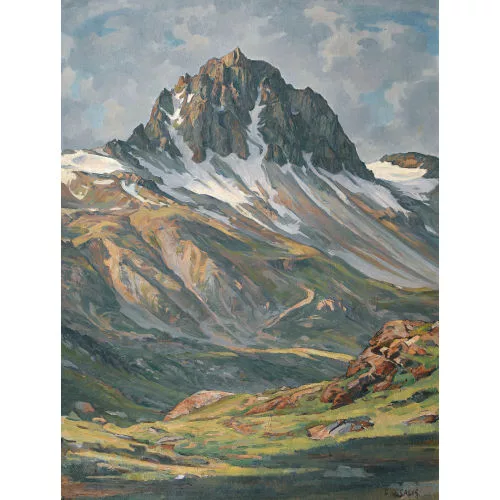 Carl Albert von Salis-Soglio — "Piz Lagrev".