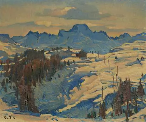 CARL ALBERT VON SALIS-SOGLIO — La Margna. 1916. — Koller Auktionen