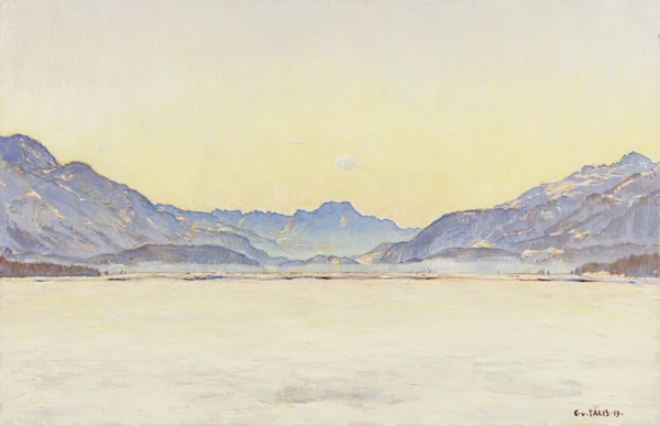 Carl Albert von Salis-Soglio — Oberengadiner Winterlandschaft, 1913