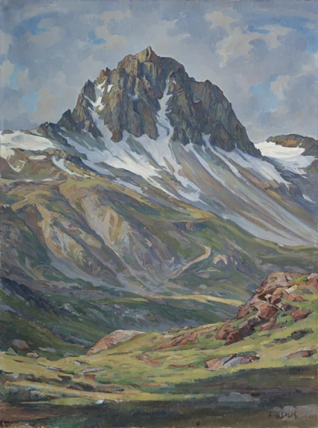 Carl Albert von Salis-Soglio — PIZ LAGREVMOUNT LAGREV