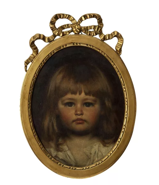 Carl Diethelm Meyer — Portrait de jeune fille