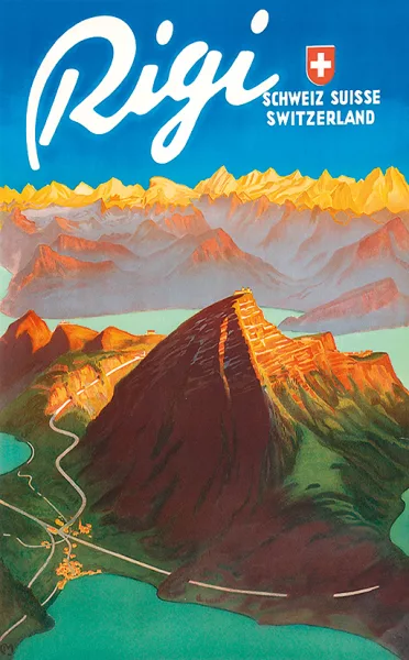 Carl Franz Moos — Rigi, 1939