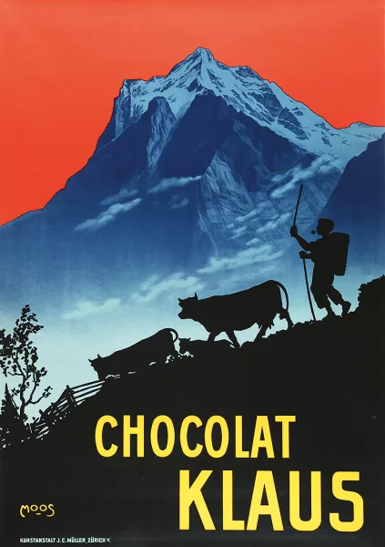 Carl Franz Moos — Chocolat Klaus, 1905