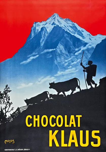 Carl Franz Moos — Chocolat Klaus, 1905