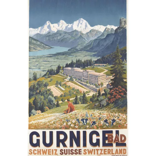 Carl Franz Moos — "Gurnigelbad".
