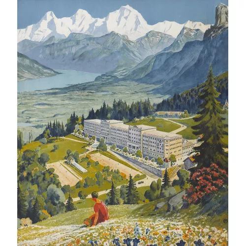Carl Franz Moos — "Gurnigel-Bad".