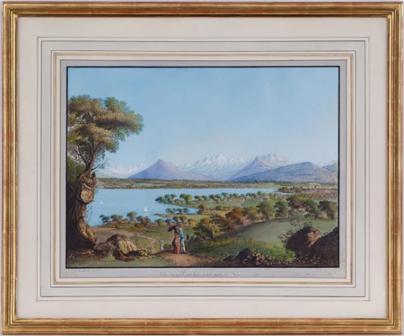 Vue du Montblanc