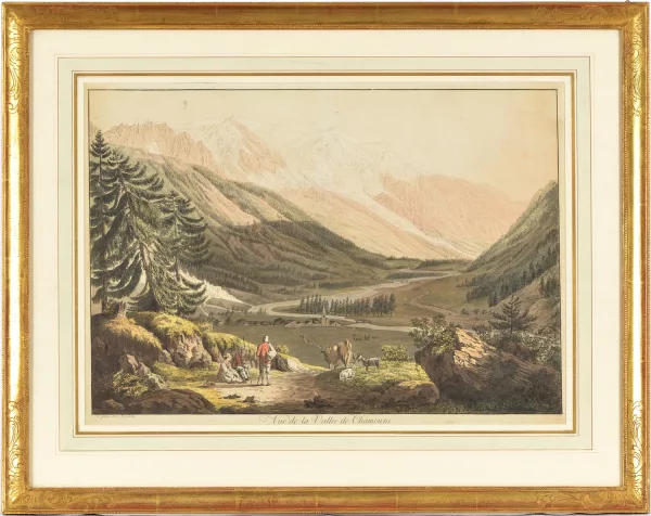 Carl Hackert — Vue de Nion"