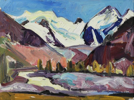 Gebirgslandschaft in Graubünden