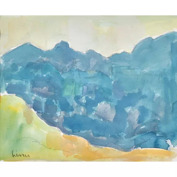 Carl Liner junior — Sonnige Bergpartie.