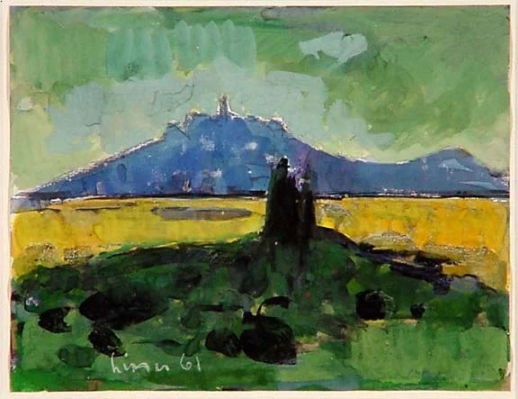 Carl Liner — Landschaft, 1961