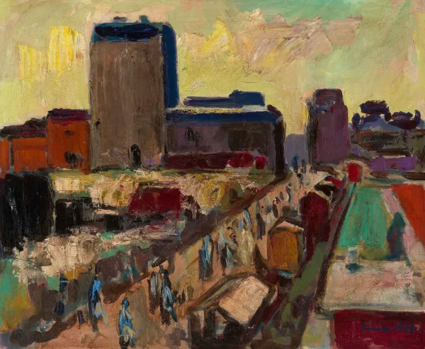 Carl Liner junior — Strassenszene in Paris, 1939