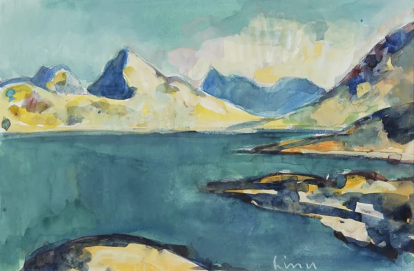 Carl Liner — Seelandschaft