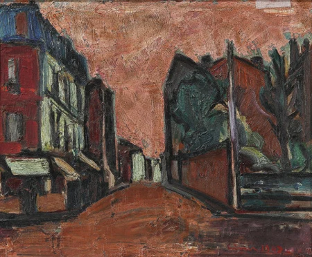 Pariser Strassenszene, 1943
