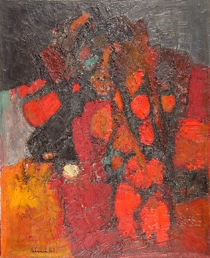 Carl Liner — Abstraktion, 1961