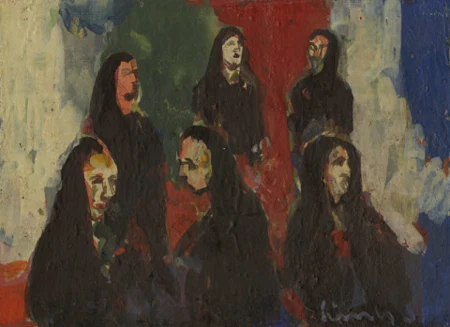 Sechs Nordafrikanerinnen, 1951