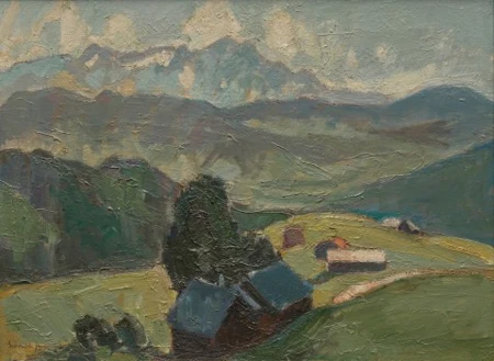 Appenzeller Landschaft mit Alpstein