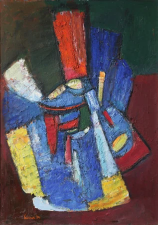 Komposition rot-gelb-blau, 1974
