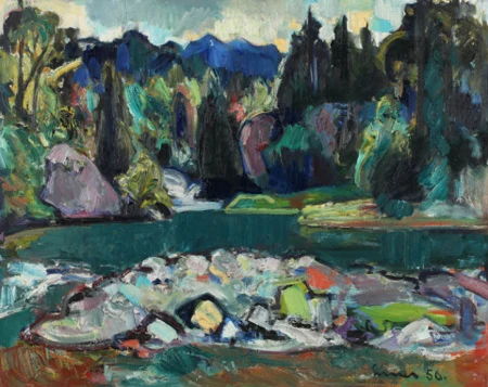 Bergsee, 1950