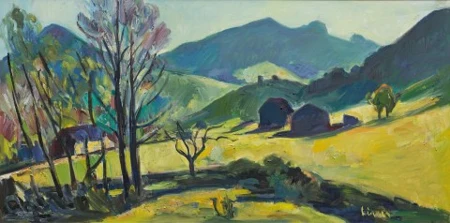Appenzellerland, Blick aus dem Atelier