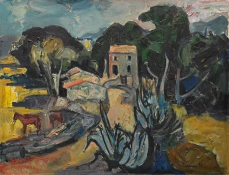 Korsische Landschaft, 1951
