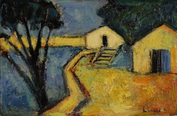 Carl Liner — Mühle in Korsika, 1951