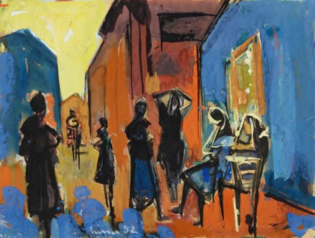 Frauen in Korsika, 1952