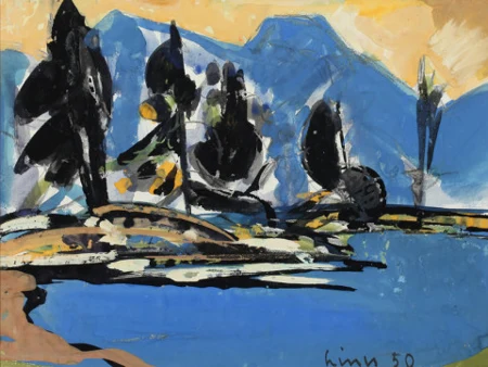 Engadiner Landschaft, 1950