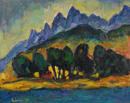 Gebirgslandschaft, 1951