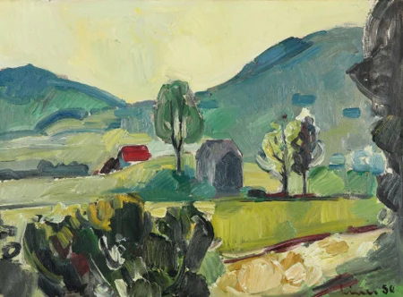 Appenzeller Sommerlandschaft, 1950