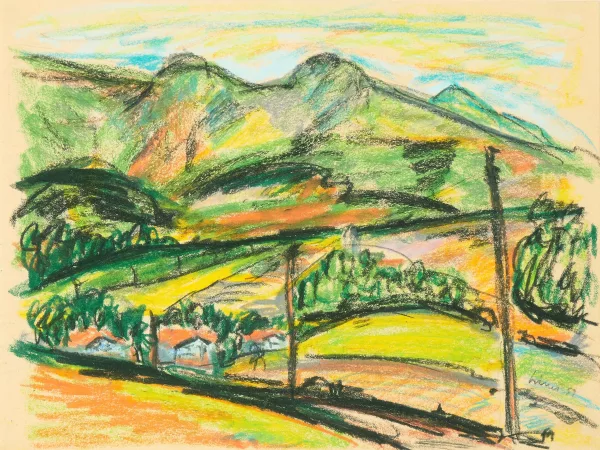 Carl Liner junior — Berglandschaft