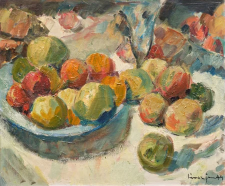 Stillleben mit Äpfeln, 1944