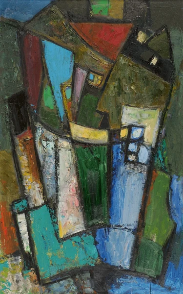 Carl Liner — Abstrakte Komposition, 1957