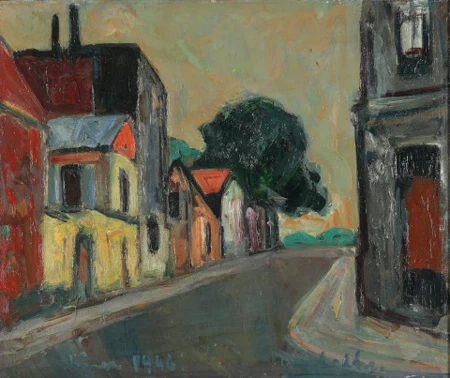 Pariser Strassenszene, 1946