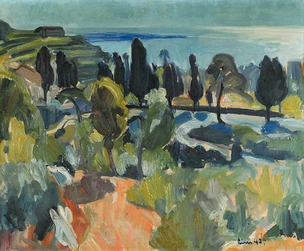 Carl Liner — Landschaft, 1947