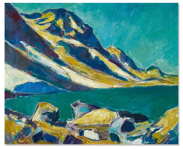Carl Liner — Flüelapass/Flüelasee