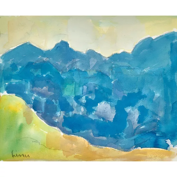 Carl Liner junior — Sonnige Bergpartie.