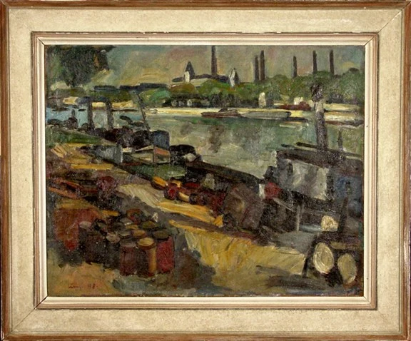 Carl Liner — Seine à Paris, 1948