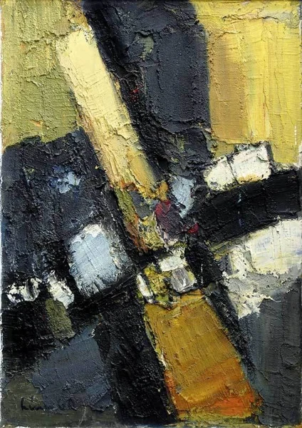 Carl Liner — Abstrakte Komposition, 1960