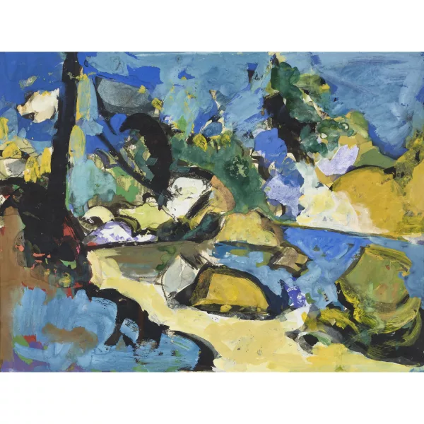 Carl Liner junior — "Paysage de Corse".